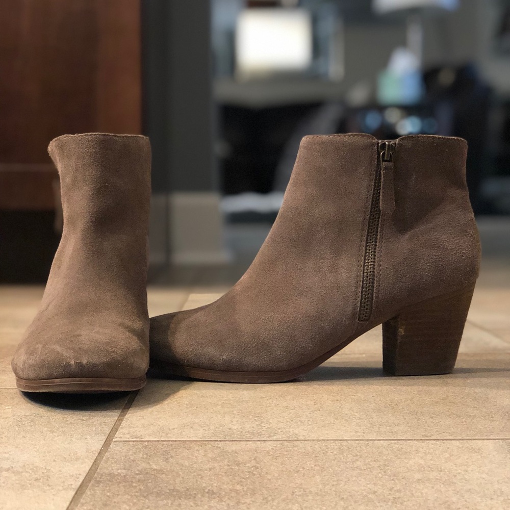 Suede Booties!